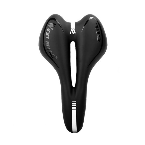 

Велосипедное седло West Biking 0801071 с отверстием Black + Gray (F_5068-15280)