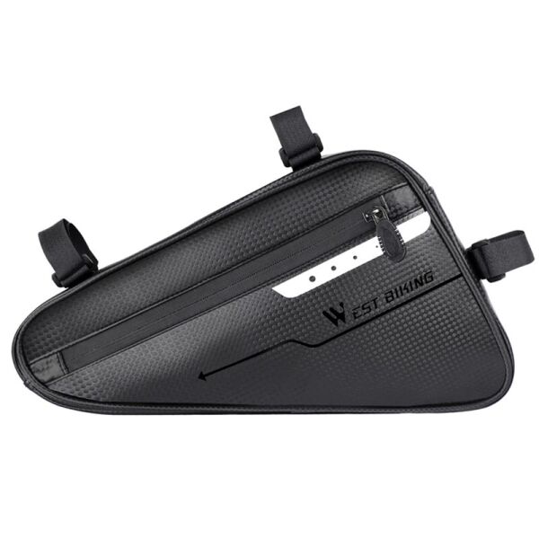 

Сумка для велосипеда под раму West Biking 0707220 4L Black треугольная (F_5054-15105)