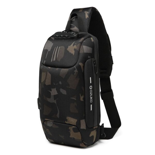

Рюкзак на одно плечо Ozuko 9223 Camouflage (F_4212-23238)