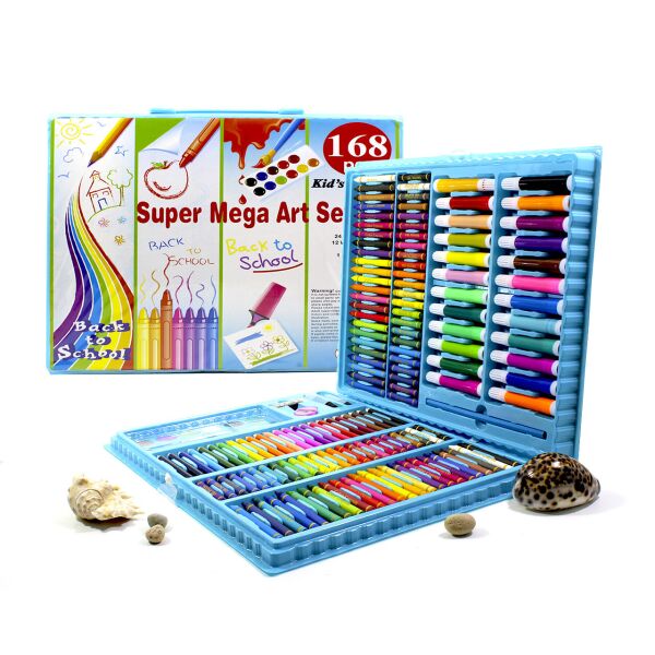 

Набор для рисования Super Mega Art Set 168 предметов Blue (F_3962-11380)