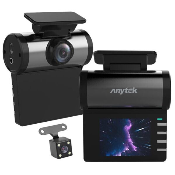 Акція на Автомобильный видеорегистратор Anytek H1 IPS 2" Full HD 1080P магнитное крепление (F_6426-20024) від Allo UA