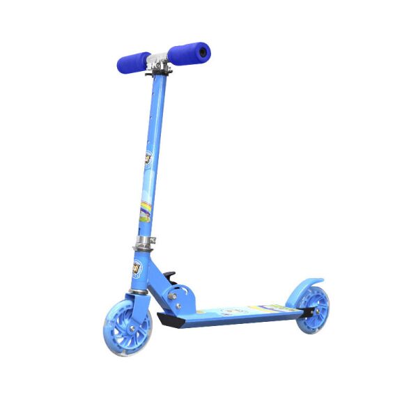 

Двухколёсный самокат Scooter 999 Blue детский складной с регулировкой руля ручным тормозом (F_7344-26552)
