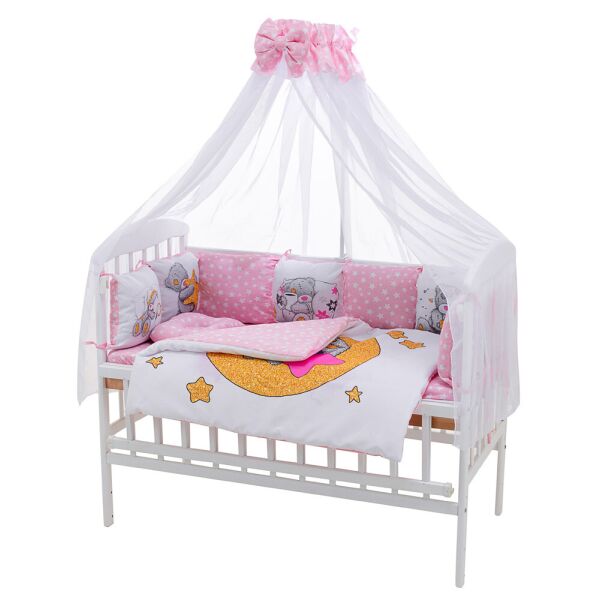 

Детская постель Babyroom Bortiki Print-08 pink 625576