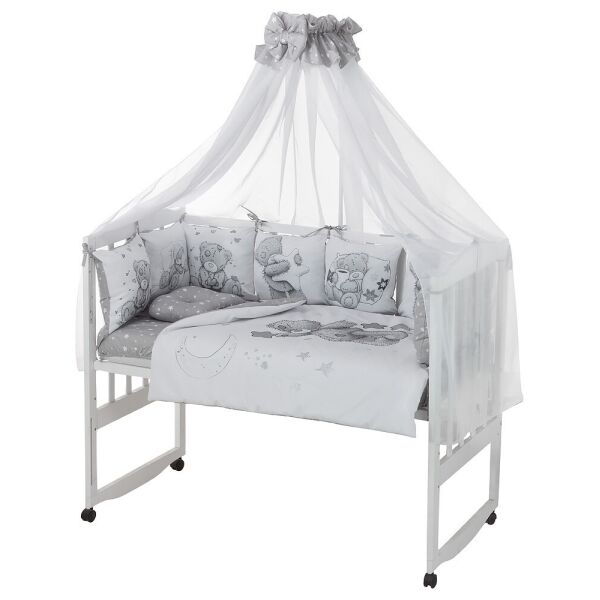

Детская постель Babyroom Bortiki Print-08 grey 624746