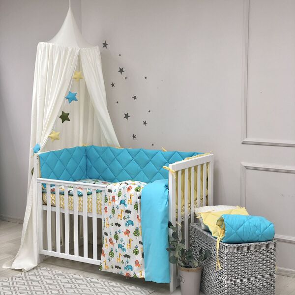 

Комплект детского постельного Baby Mix Сафари стандарт 0291543