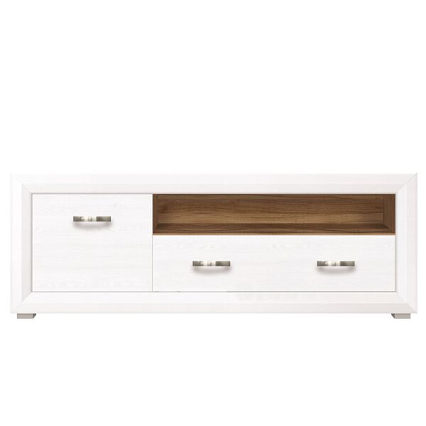 

TV тумба BRW (Black Red White) БРВ (Блек Ред Вайт) R 1D1S Маркус(237845)
