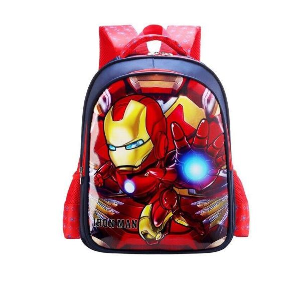 

Детский рюкзак WOW Iron Man Школьный ранец Красный