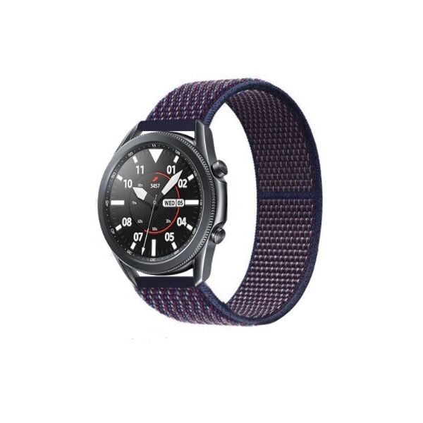 

Ремешок для Samsung Galaxy Watch 42 | 3 41 mm | Active | Active 2 нейлоновый 20мм липучка Фиолетовый BeWatch (1011389)