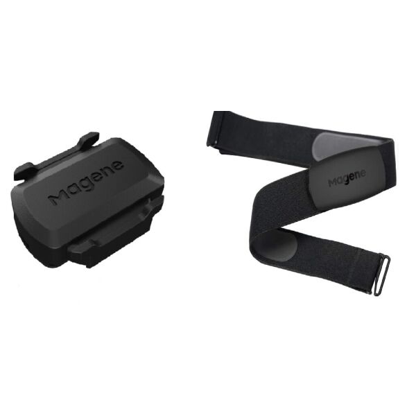 

Комплект из двух датчиков: пульса + скорости / каденса Magene Bluetooth 4.0 и ANT+ для Garmin | Polar | Bryton | lezyne | Wahoo | CatEye