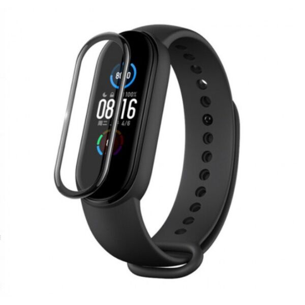 

Защитная пленка для Mi Band 5 | 6 на весь дисплей изогнутая Прозрачная BeWatch (1039905)