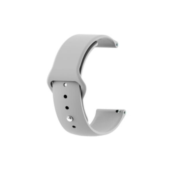 

Ремешок для Xiaomi Amazfit Stratos 3 | GTR 47 | GTR 2 силиконовый 22мм Серый BeWatch (1020304)