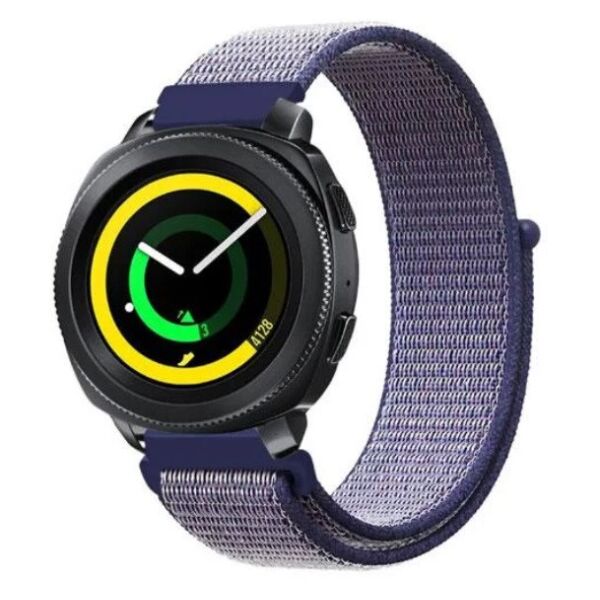 

Ремешок 22мм нейлоновый липучка для Xiaomi Amazfit Stratos 3 | GTR 47 | GTR 2 Темно-Синий BeWatch (1021398)