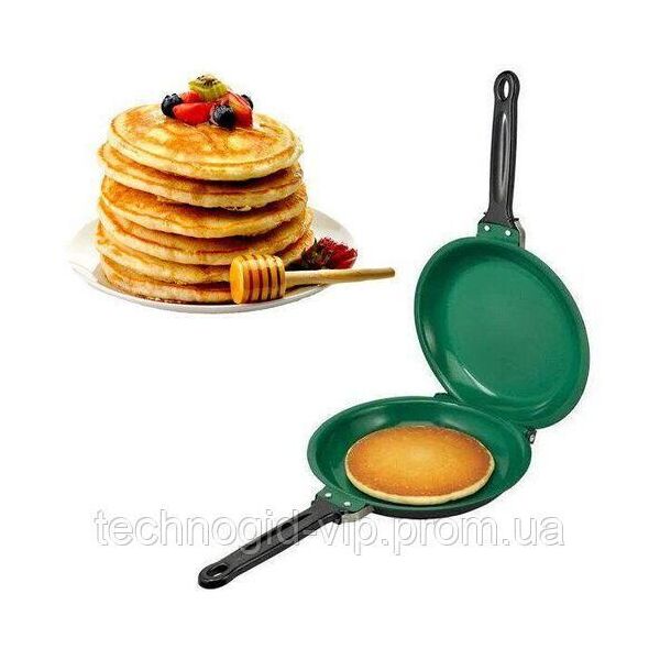 

Двусторонняя сковорода для блинов и панкейк Ceramic Non Stick Pancake Maker