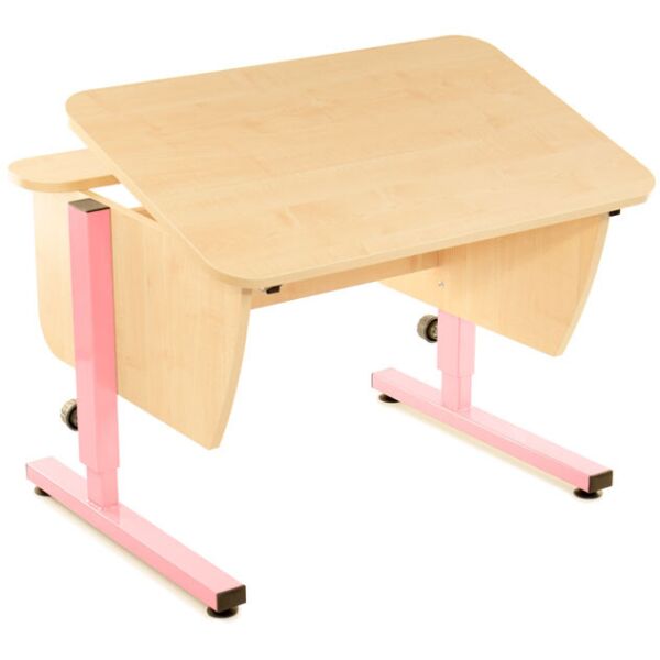 

Детская парта PONDI Школьник П112 Клен Розовая