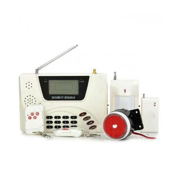 

GSM сигнализация для дома с датчиком движения , белый