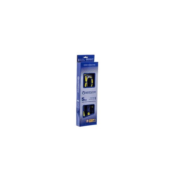

Набор профессиональных отверток 5 ед. (SL5,SL6,SL8,PH1,PH2) СТАНДАРТ SDS05