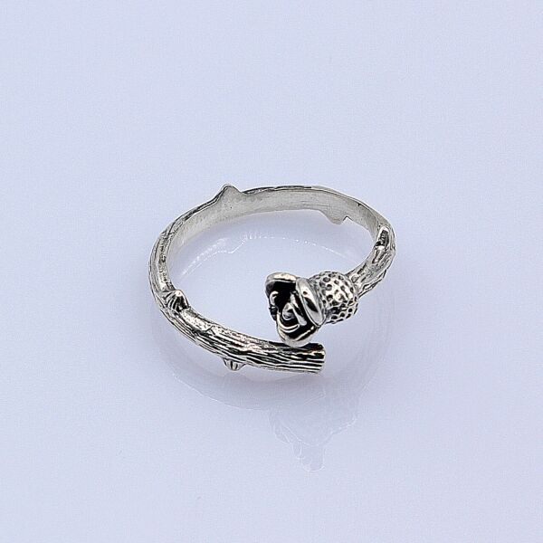 

Серебряное кольцо Роза 19,5