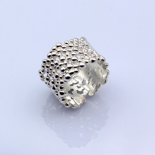 

Серебряное кольцо Аура 19,5