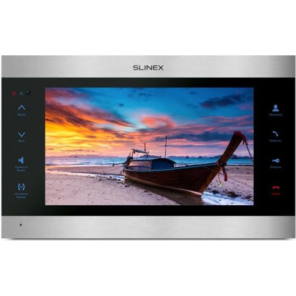 

Видеодомофон Slinex SL-10IPTHD Silver Black