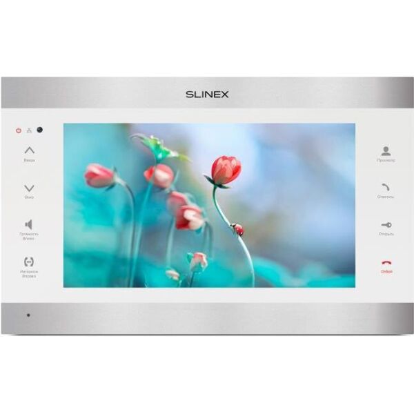 

Видеодомофон Slinex SL-10IPTHD Silver White
