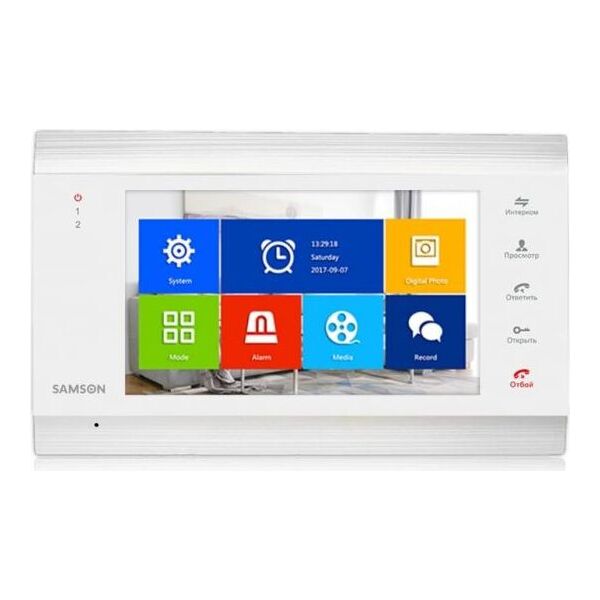 

Домофон Samson SW-76HW (black/ white)