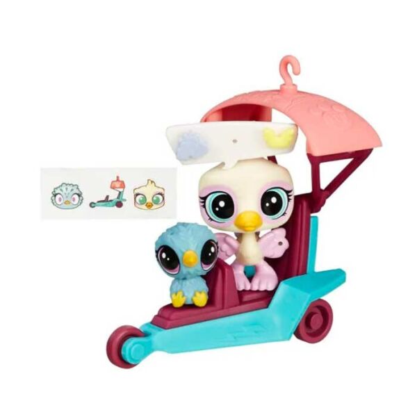 

Игровой набор Маленький зоомагазин Путешествие по городу Opaline Featherwisp и Rowdy Apto Hasbro BR86107