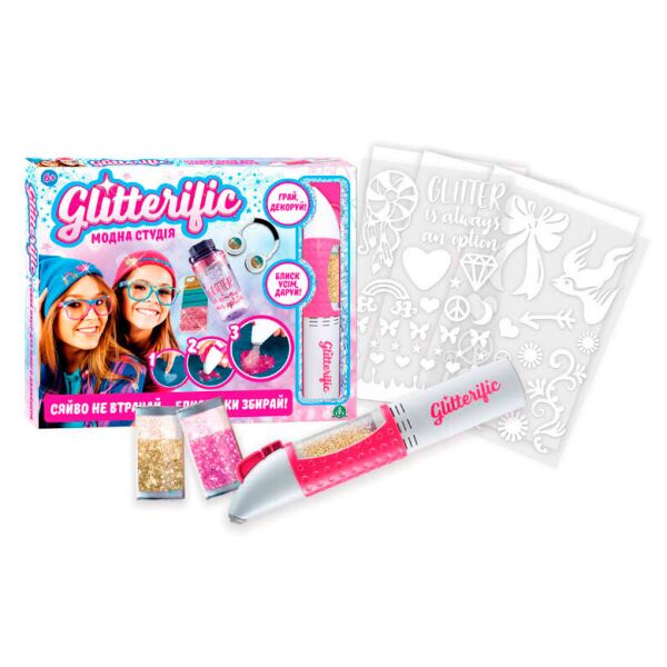 

Набор игровой для юного дизайнера Модная студия Glitterific BR89629