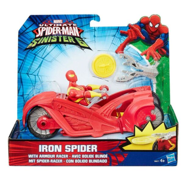 

Набор Марвел Зловещая Шестерка Красный Человек-паук на багги Hasbro BR34091