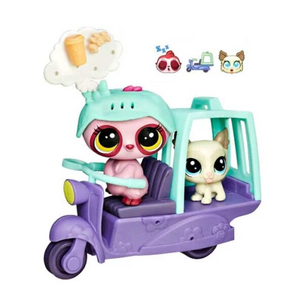 

Игровой набор Маленький зоомагазин Путешествие по городу Dreamy Slumberton и Tibsy Apso Hasbro BR86106