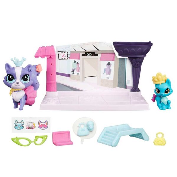 

Игровой набор Маленький зоомагазин Модный бутик Frilly von Riches и Ritzy Rococo Hasbro BR86104