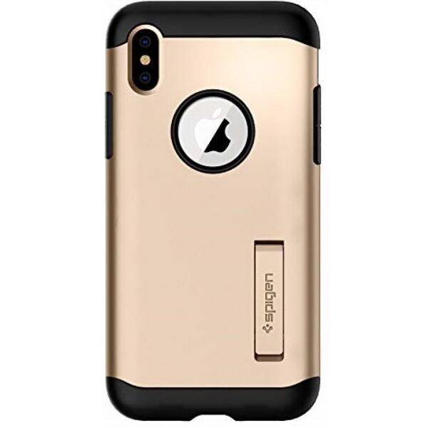 

Чохол до моб. телефона Spigen iPhone XS Max Slim Armor Champagne Gold (065CS25154)