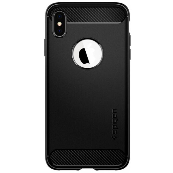 

Чохол до моб. телефона Spigen iPhone XS Max Rugged Armor Matte Black (065CS25125)