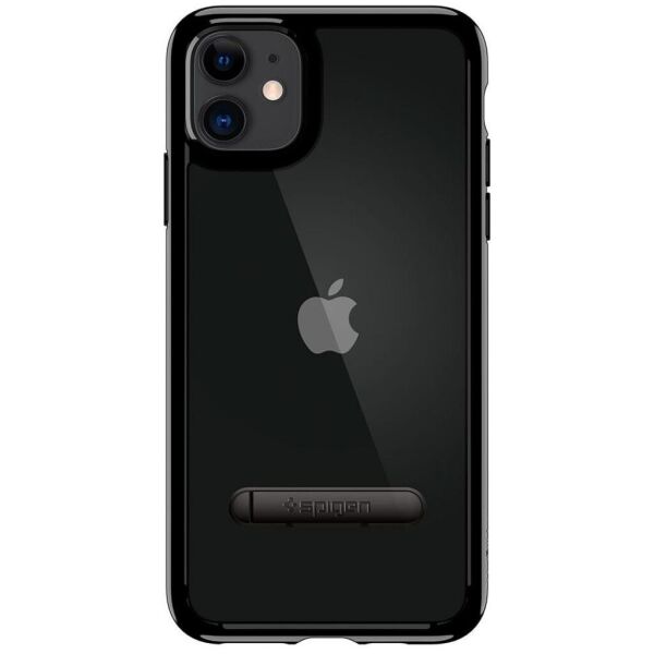 

Чохол до моб. телефона Spigen iPhone 11 Ultra Hybrid S, Jet Black (076CS27434)
