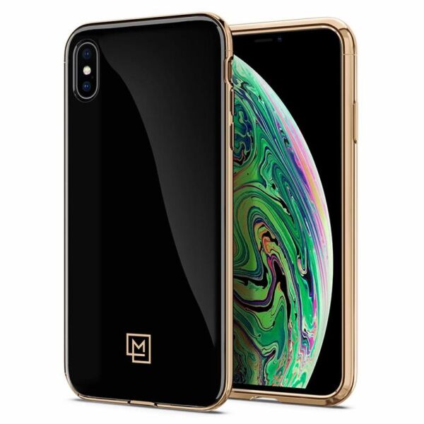 

Чохол до моб. телефона Spigen iPhone XS Max La Manon etui Gold Black (Ver.2) (065CS25312)