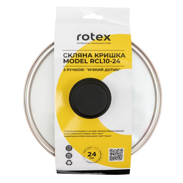

Крышка стеклянная Rotex RCL10-24