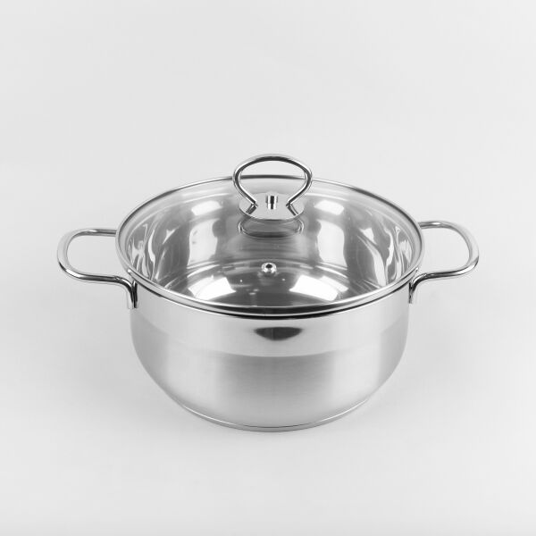 

Кастрюля нержавеющая сталь, 3.8л Maestro MR-3508-22