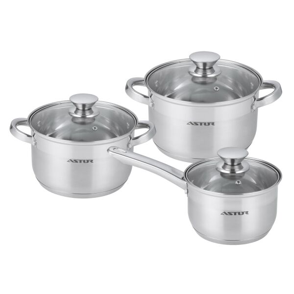 

Набор посуды ASTOR AST 1704 из 6 предметов AST1704