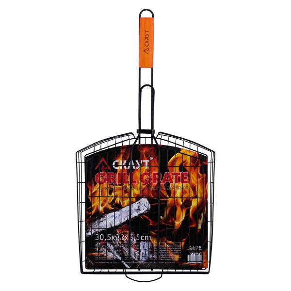 

Решетка для гриля Скаут 30.5*32*5.5см с антипригарным покрытием KM-0741
