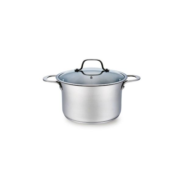 

Каструля с крышкой, нерж.сталь, 1,75л, d18х10,5см Maestro MR-3505-18