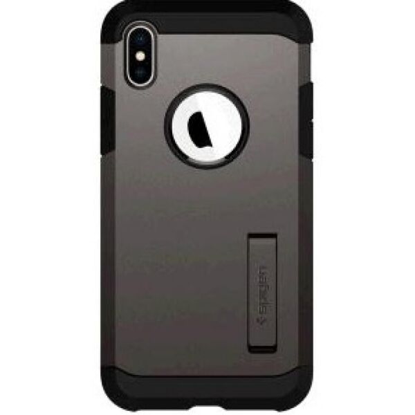

Чохол до моб. телефона Spigen iPhone XS Tough Armor Gunmetal (063CS25119)