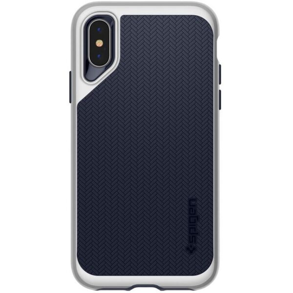 

Чохол до моб. телефона Spigen iPhone XS Neo Hybrid Satin Silver (063CS24920)