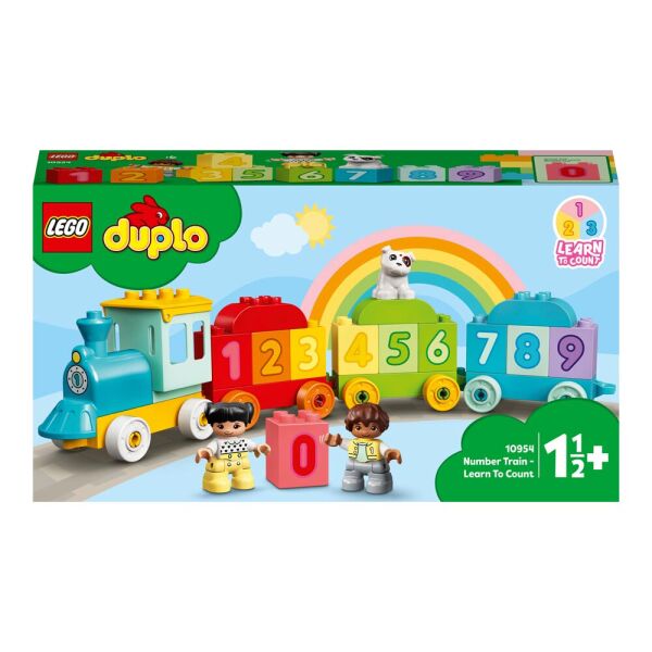 

LEGO Поезд с цифрами - учимся считать 10954 (5702016911114)