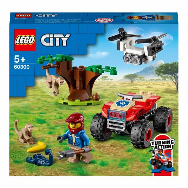 

LEGO Квадроцикл для спасения диких животных 60300 (5702016911916)