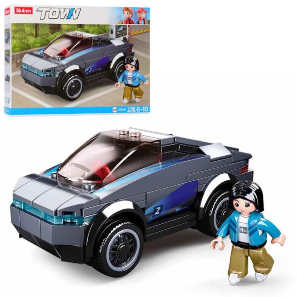 

Конструктор SLUBAN M38-B0901 машинка, фигурка (2000904277810)