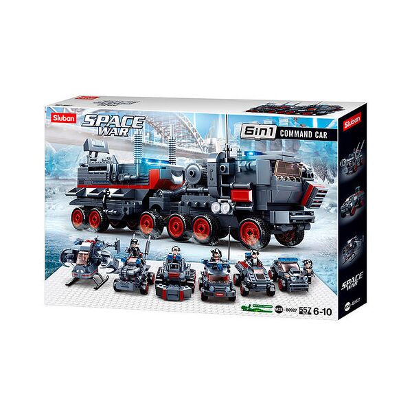 

Конструктор SLUBAN M38-B0927 военный транспорт 6 в 1, фигурки (2000904278015)