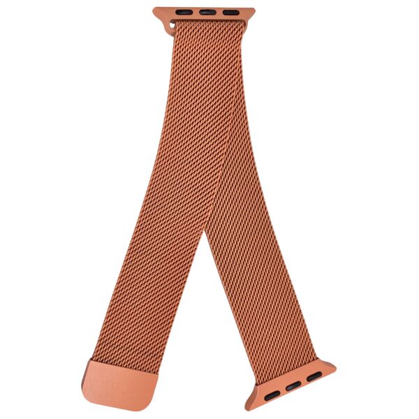 

Ремешок металл Milanese Loop для Apple Watch 38 / 40mm (orange)