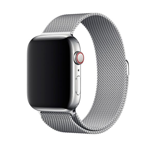 

Ремешок металл Milanese Loop для Apple Watch 38 / 40mm (silver)