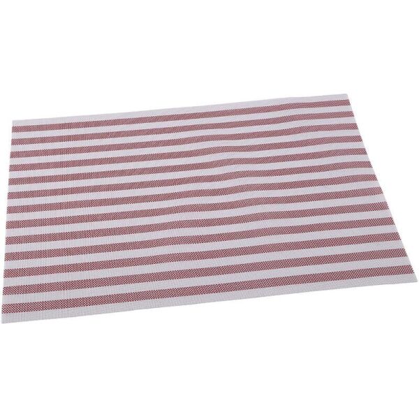 

Коврик сервировочный Vinyl Rug 30х45 см, винил, красная полоса Renberg BR41576
