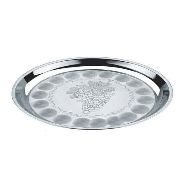 

Поднос Mornaren Гроздь Ø34см из нержавеющей стали Kamille BR38510
