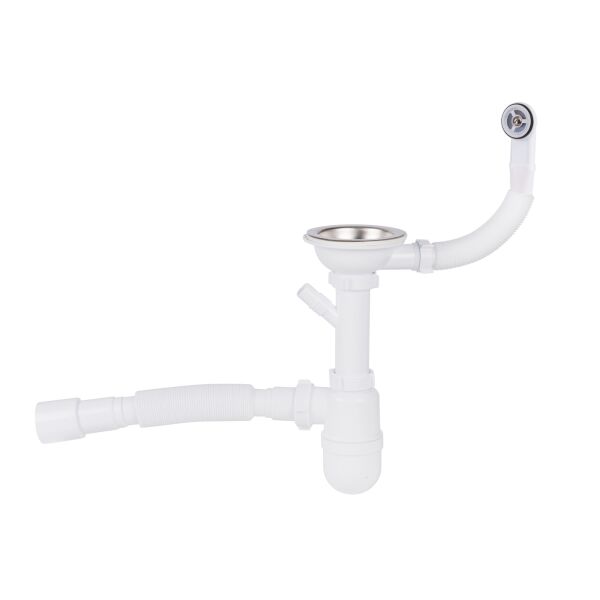 

Сифон Для Кухонной Мойки Lidz (Whi) 60 08 E001 01